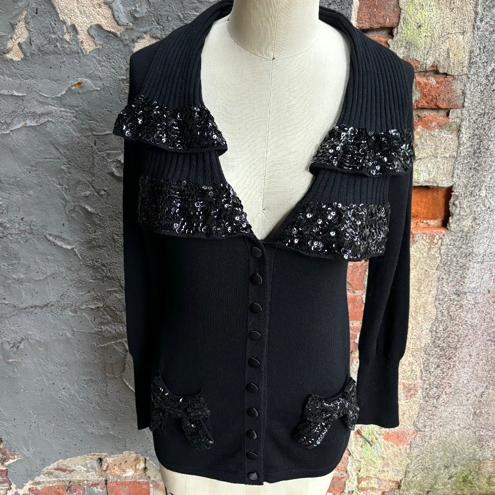 Nanette Lepore sequin blazer - Picture 2 of 9
